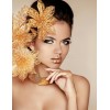 Holiday gold beauty model picture - Uncategorized - 