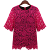 Hollow Sleeve T Shirt - Košulje - kratke - $43.00  ~ 273,16kn