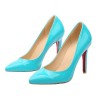 HooH Women's Pointed-toe Fluorescent Stiletto Dress Pump - Shoes - $54.99 