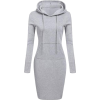 Hoodie Dress - ワンピース・ドレス - 