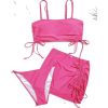 Hot pink plus size bikini - Fato de banho - 