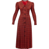 Houndstooth Pleated Dress - Resto - 