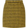 Houndstooth Yellow Skirt - Anderes - 