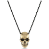 Human Skull Necklace #punk #rock #goth - Necklaces - $40.00 