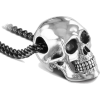 Human Skull Pendant #skull #skulls #goth - Naszyjniki - $45.00  ~ 38.65€