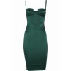 Hunter satin green mini dress - Dresses - 