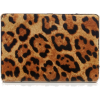 Hunting Season Leopard-Print Velvet Clut - Сумки c застежкой - 