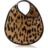 Hunting Season Leopard-Print Velvet Clut - Bolsas pequenas - 