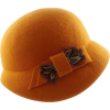 Hut Damen Filcowy Orange - Hat - 