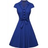 IHOT Women's 1950s Cap Sleeve Swing Vintage Party Dresses Multi Colored - Dresses - $59.99 