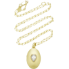 ILA Pia 14K Gold And Diamond Necklace Co - Ogrlice - 