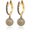 ILEANA MAKRI diamond studded earrings - Uhani - 