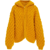 I LOVE MR MITTENS hooded bomber cardigan - Swetry na guziki - 