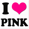 I Love Pink - 插图用文字 - 