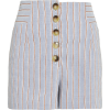 INTERMIX Delany Striped Linen High Waist - 裙子 - 