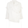 ISA ARFEN frill trim wrap blouse £725 - Hemden - lang - 