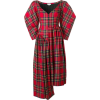 ISA ARFEN asymmetric tartan dress 966 € - sukienki - 