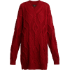 ISABEL MARANT  Bev cable-knit wool sweat - sukienki - 