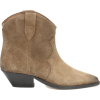ISABEL MARANT Dewina suede ankle boots - Buty wysokie - 