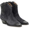 ISABEL MARANT Dewina suede ankle boots - Stivali - 