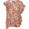 ISABEL MARANT Fliren floral-printed top - 半袖衫/女式衬衫 - 