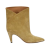 ISABEL MARANT Suede Delf Boots - Green - Сопоги - 