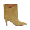 ISABEL MARANT Suede Delf Boots - Green - Botas - 