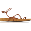 ISABEL MARANT brown flat sandal - Sandale - 