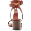 ISABEL MARANT brown leather sandal - サンダル - 