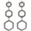 ISABEL MARANT crystal hexagonal drop ear - Kolczyki - 