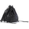ISABEL MARANT studded leather bucket bag - Carteras - 