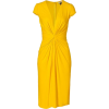 ISSA dress in yellow - Vestiti - 