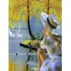 Illus. of Woman at the Lake - Other - 