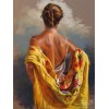 Illus. of Woman with Yellow Shawl - その他 - 