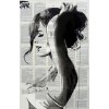 Illustration Of Woman on Newspaper - Otros - 