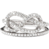 Infinity Knot Diamond Ring With Eternity - Prstenje - 