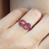 Infinity Love Knot Gemstone Ring, Natura - Minhas fotos - 