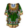 Inorin Womens African Dresses Dashiki High Low Prom High Waisted 3/4 Sleeve Printed Summer Spring Party Dresses - Vestiti - $44.98  ~ 38.63€