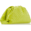 Intrecciato Leather Clutch By Bottega V - Clutch bags - 