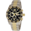 Invicta Men's 1015 II Chronograph 18k Gold-Plated and Silver-Tone Stainless Steel Watch - ウォッチ - $99.99  ~ ¥11,254