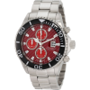 Invicta Men's 1070 Reserve Automatic Chronograph Red Dial Stainless Steel Watch - Часы - $779.99  ~ 669.92€