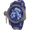 Invicta Men's 1201 Russian Diver Blue Camouflage Dial Polyurethane Watch - 手表 - $180.94  ~ ¥1,212.36