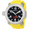 Invicta Men's 1689 Pro Diver Sea Hunter Black Dial Yellow Rubber Watch - Watches - $88.00 