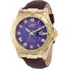 Invicta Men's 1711 Pro Diver Elegant Gold-Tone Leather Watch - 手表 - $105.63  ~ ¥707.76