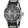 Invicta Men's 1752 Aviator Flight Silver Grey Dial Black Polyurethane Watch - Watches - $136.99 