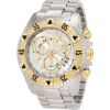 Invicta Men's 1877 Reserve Chronograph Silver Dial Stainless Steel Watch - Watches - $220.95 