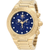 Invicta Men's 1941 Subaqua Sport Chronograph Blue Dial 18k Gold Ion-Plated Stainless Steel Watch - Watches - $319.99 