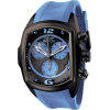 Invicta Men's 6730 Lupah Collection Chronograph Black Ion-Plated Light Blue Rubber Watch - Watches - $163.45 