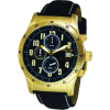 Invicta Military Chronograph Gold-tone Black Dial Mens Watch 1318 - Watches - $93.89 