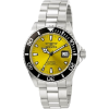 Invicta Pro Diver Yellow Dial Automatic Mens Watch 0999 - Zegarki - $105.65  ~ 90.74€